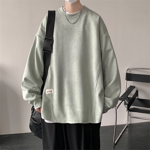 2023春季新款圆领卫衣男款美式外套小众设计春秋装MY02387-P48图片