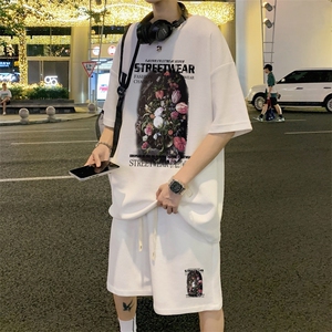 ！重磅推荐！2024夏季新款男士华夫格短袖套装一套HTZ10P50图片