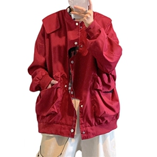 错位门禁飞行员夹克男外套男棒球衣服XH26-P70，男装夹克，电商B367