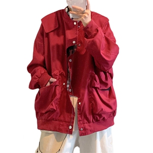 错位门禁飞行员夹克男外套男棒球衣服 XH26-P70图片