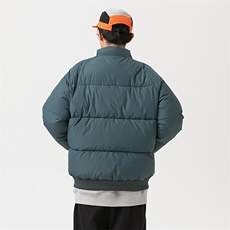2026冬季新款男日系潮牌纯色刺绣宽松休闲棉服加厚外套MY376-F146，男装棉衣，电商A101（原外27）