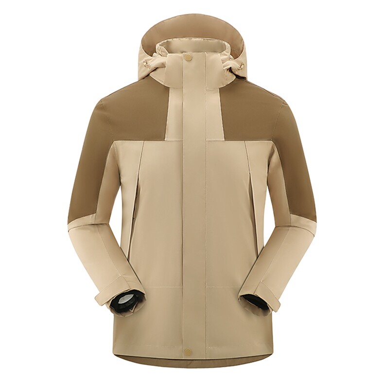 秋冬加厚潮牌三合一冲锋衣男士2026春秋新款三防男士户外登山外套,男装夹克,电商B212（原钱塘6029）