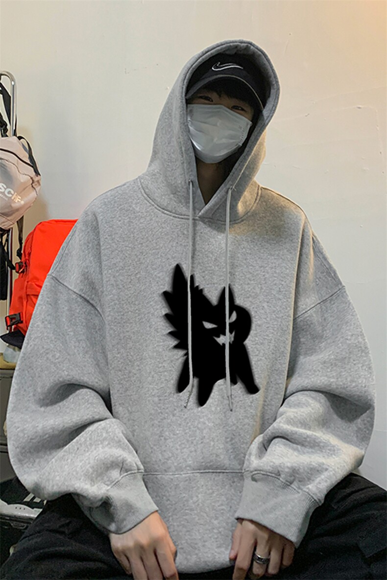 ！连帽圆领卫衣男装港风帽衫男LM170-P35,男装卫衣,电商B367