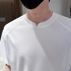 夏打底衫纯色百搭纯色圆领T恤短袖社会小伙A236-82537-特P38，男装T恤，电商A236