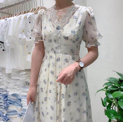 夏季新款韩版连衣裙，女装连衣裙，麦筱萌