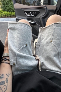 （网图）铆钉短裤夏季美式运动风工装裤休闲五分裤KDK881-特价35图片
