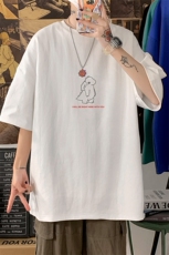 DX17140-P20纯短袖t恤男大码半袖打底衫宽松体恤衫港风，男装T恤，电商A040