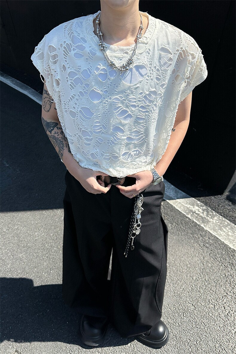 8XL-M重磅！特大码短袖T恤背心男宽松休闲百搭篮球服DX318P28,男装T恤,电商D206-1