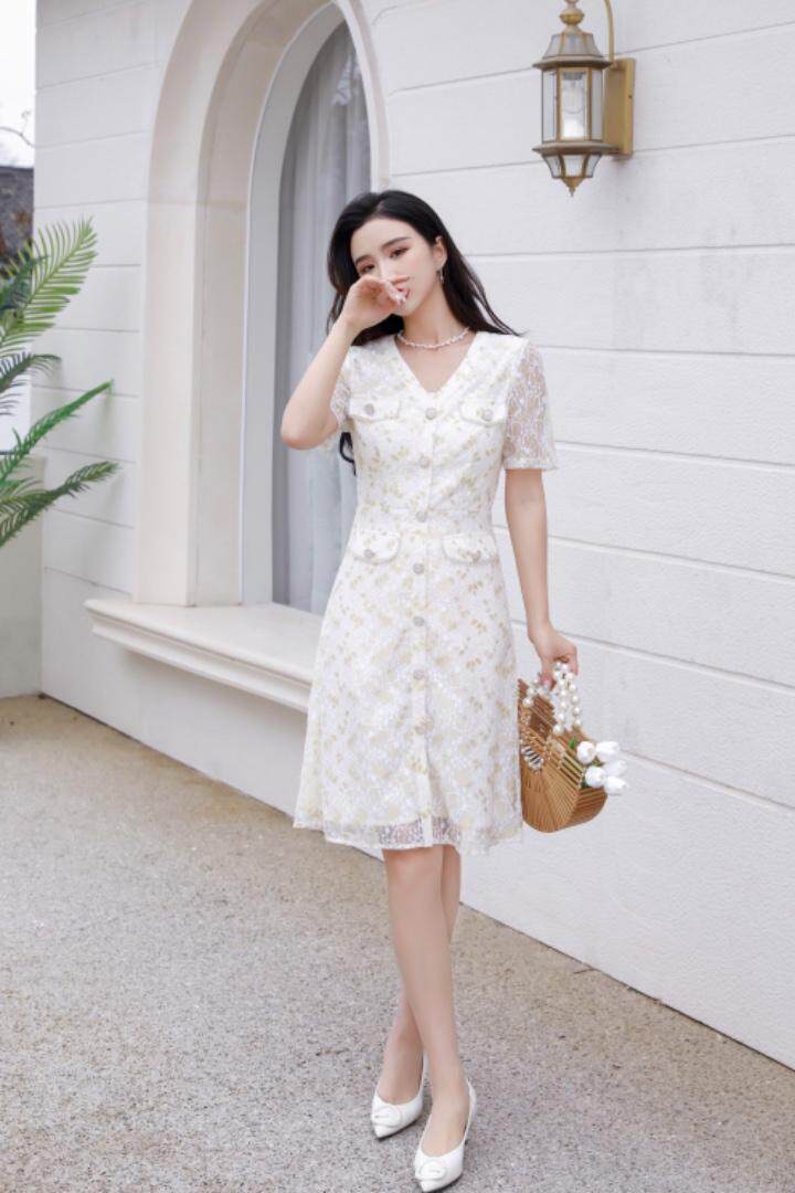 2023夏装连衣裙，女装连衣裙，贻思茗