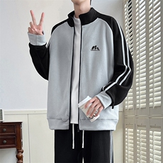 春季现货开杉宽松套头半高领卫衣男DSA157B-W5861-P55，男装卫衣，电商A157B