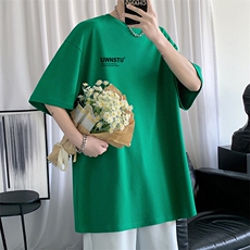 HXT1052TP25-控价38潮短袖T恤男生ins潮流宽松百搭情侣装夏季，男装T恤，电商A102-1