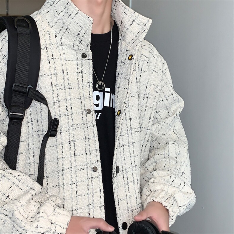 长年大货秋冬装小香风秋季新款夹克男女外套男F098-P95港风B,男装夹克,星座401
