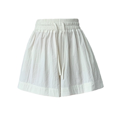 短裤女2024新款夏季高腰显瘦宽松休闲小个子冰丝短裤阔腿裤，女装短裤/热裤，梦白服饰厂