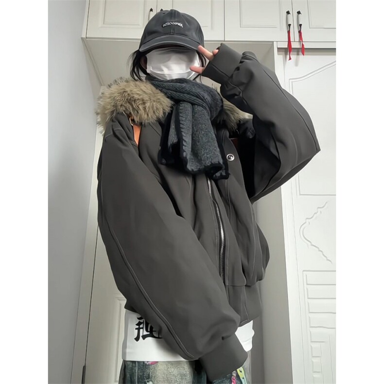 座山雕棉服外套女冬季棉衣加绒加厚派克服棉袄B69-P98,男装棉衣,星座910-1