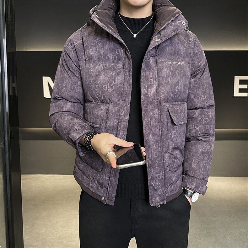 可拆卸帽2025新款棉服男士冬季加厚冬季棉衣B240-MY2531-P168,男装棉衣,电商B240