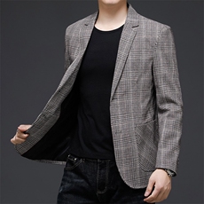秋季新款西装男西服简约外套西服商务休闲小西装单西，男装西服，电商B360