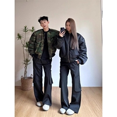 【有货】双面穿bomber夹克飞行员棉服外套MY9023特P100，男装夹克，星座908-1