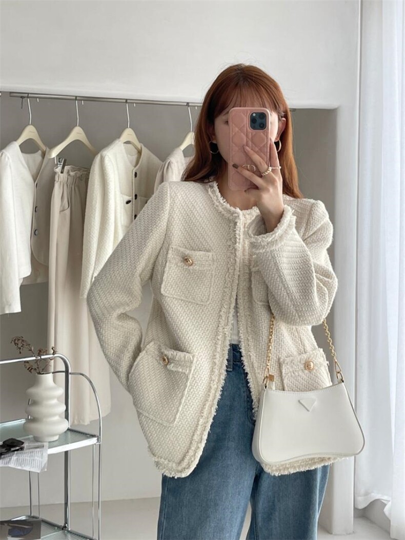 奶油泡芙小香外套，其它，TVMV(4F)