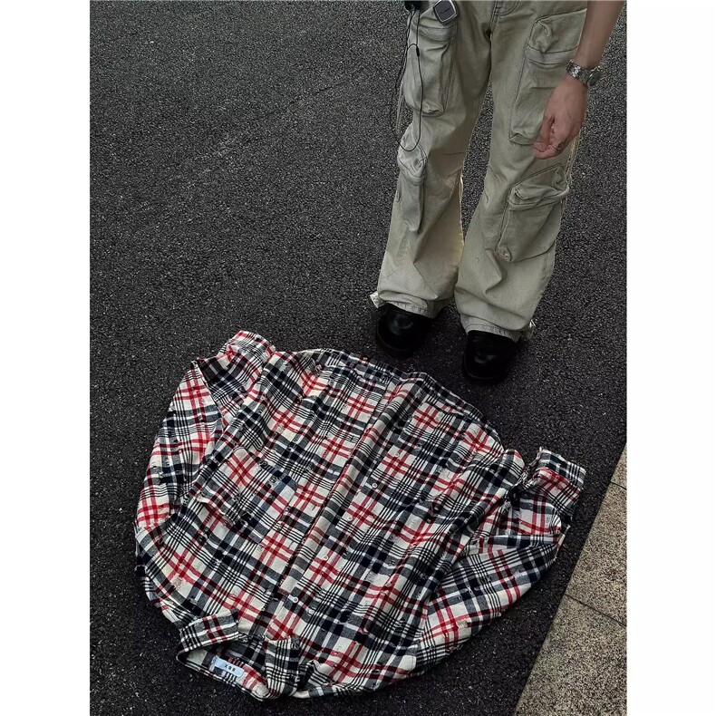 D8881-P78高质量纯棉长袖宽松款衬衫-网图档口大货,男装衬衫,星座603-2