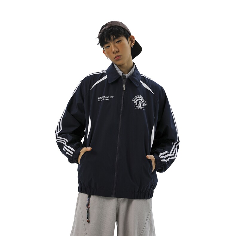 美式学院风刺绣设计大码M-5XL无影墙棒球服夹克男JK78073P79控128,男装夹克,星座226-1