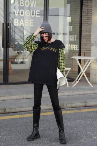 新款蕾丝针织打底，其它，C&B