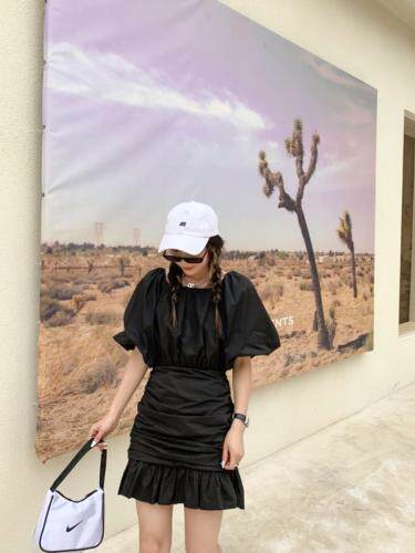 设计款包臀式连衣裙无敌显瘦，女装连衣裙，Alissa Lin