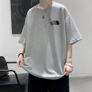 HT73232-P22 华夫格t恤男短袖男大码五分袖 大皂风图片
