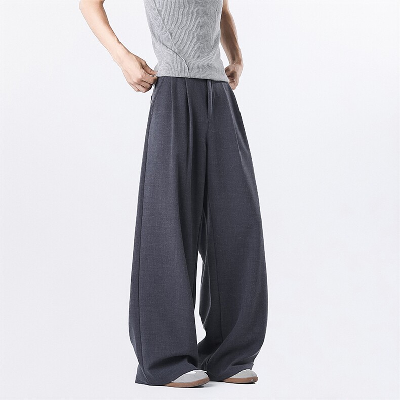B258-F25018-P50控88抖音品质休闲西裤80%涤纶17%人棉3%氨纶,男装西裤,电商B258