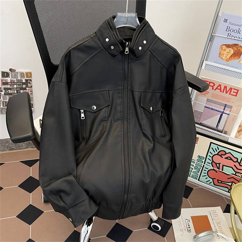 美式外套男春秋款潮牌夹克工装痞帅棒球服JK6230-P73,男装夹克,星座308B-2