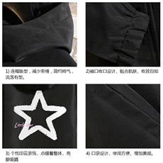 连帽夹克男大码胖子棒球服上衣外套砖墙挂拍JK65286-P45，男装夹克，电商A040A