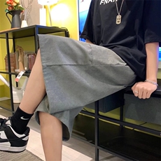 夏季男灯芯绒纯色五分裤宽松型直筒HK72P28，男装休闲裤，星座1116-2
