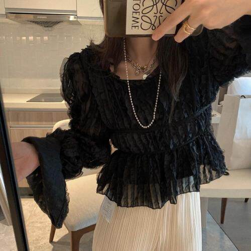 千层泡泡上衣，女装，XTZ style