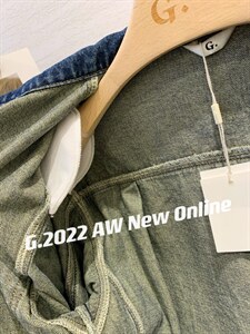 牛仔外套 均码 现货图片