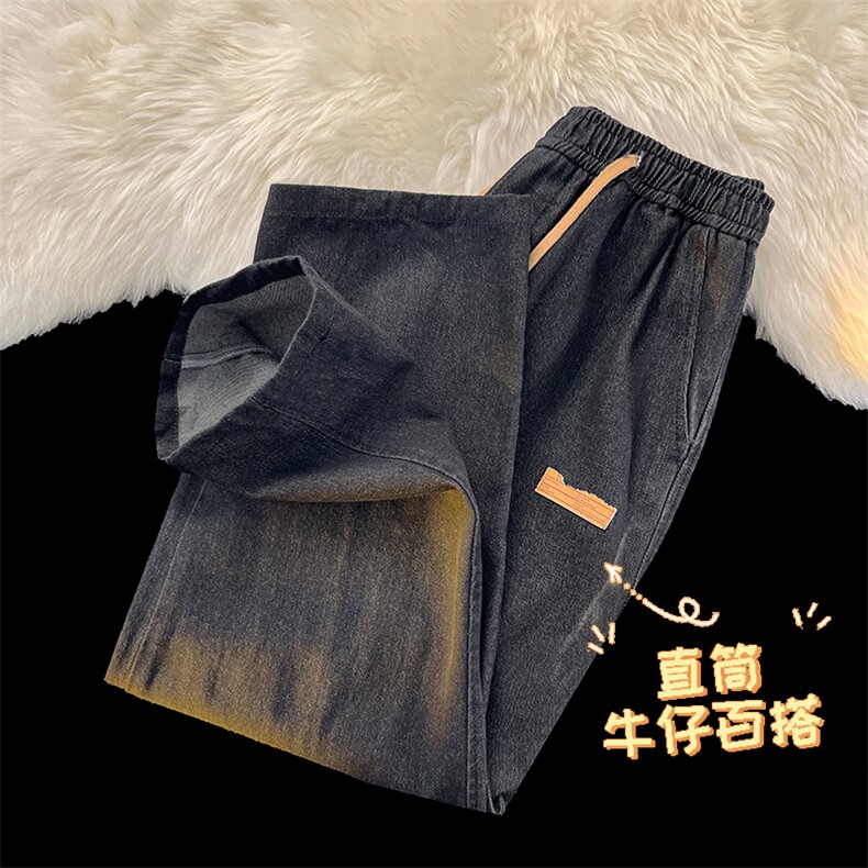 加绒加厚牛仔S-3XL-73.3%棉17.1%粘纤9.6%聚酯维(含微量纤维)图片