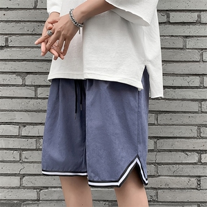 篮球运动短裤男士夏季薄款外穿中裤美式休闲五分裤子DK061-P25,棒球服配篮球鞋怎么搭配图片
