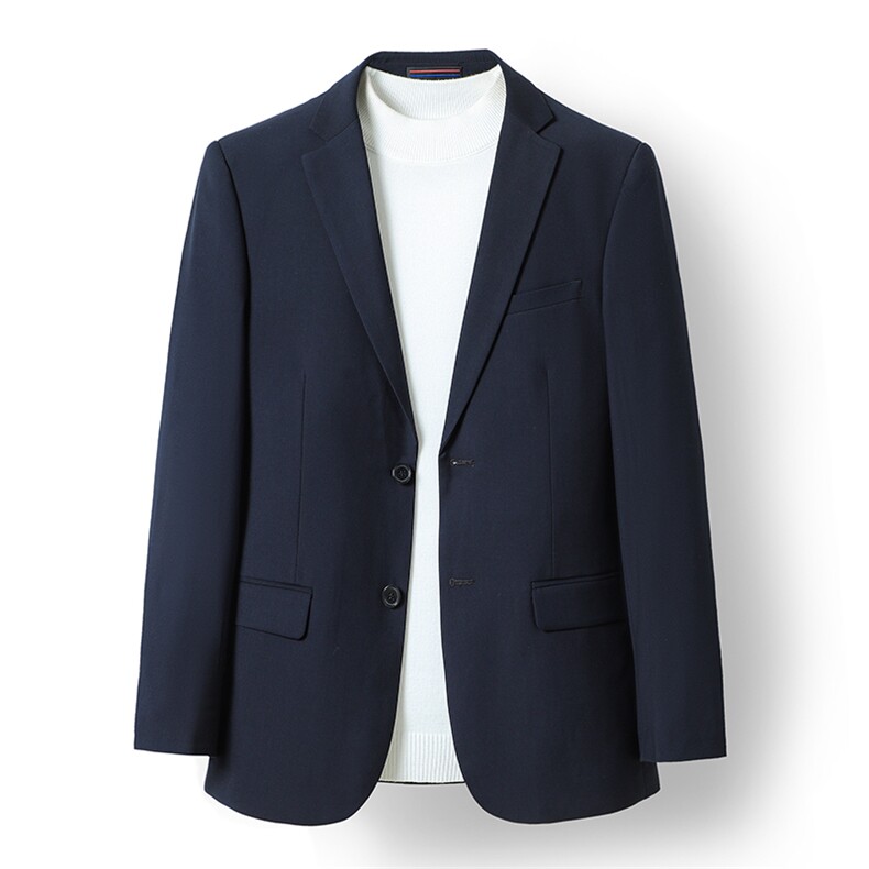 X881钱塘2020-2新款男士西服套装商务休闲百搭西装两件套P177,男装西服,钱塘207-2