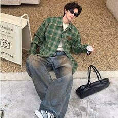 1506A/G30190/P36男生春秋款百搭痞帅衬衣外套1，男装衬衫，星座1506A