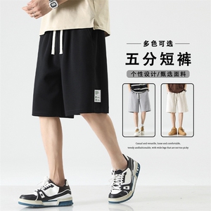夏季简约宽松休闲薄款潮牌百搭运动五分裤子XD1719-特批-29图片