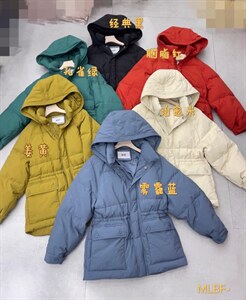 现货 羽绒服 六色 两码图片