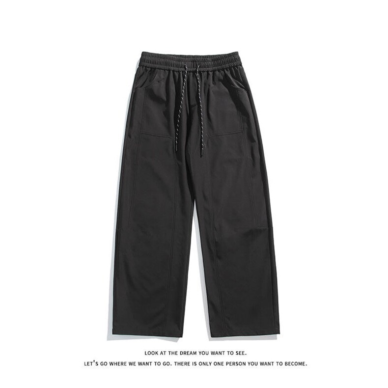 巴家弯刀宽松高街阔腿裤机能防水冲锋裤长裤K8541-P27【特价】,男装休闲裤,电商A007