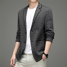 BW21058钱塘2020-2秋季新款时尚潮流男士西服上衣修身男外套P263，男装西服，钱塘207-2
