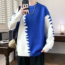 84691-P48秋冬新款休闲毛衣男针织打底衫，男装T恤，电商D310B