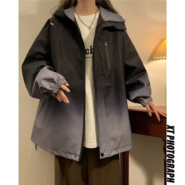 1中性山系防水渐变大码M-5XL夹克女100%聚酯纤维JK77088P85控128,男装夹克,星座226-2