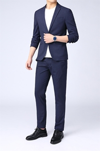 GDN5236四季款新款男士礼服西装修身商务休闲男装西服两件套装图片