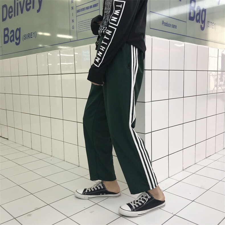 主推款秋季阔腿裤子休闲裤男运动裤九分裤卫裤潮607/,男装休闲裤,星座1506-1