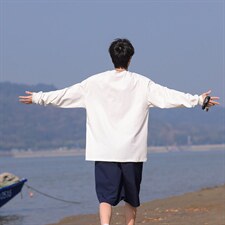 重磅300克卫衣男:表面棉底部聚酯纤维WY82070P38控58，男装卫衣，星座227-7