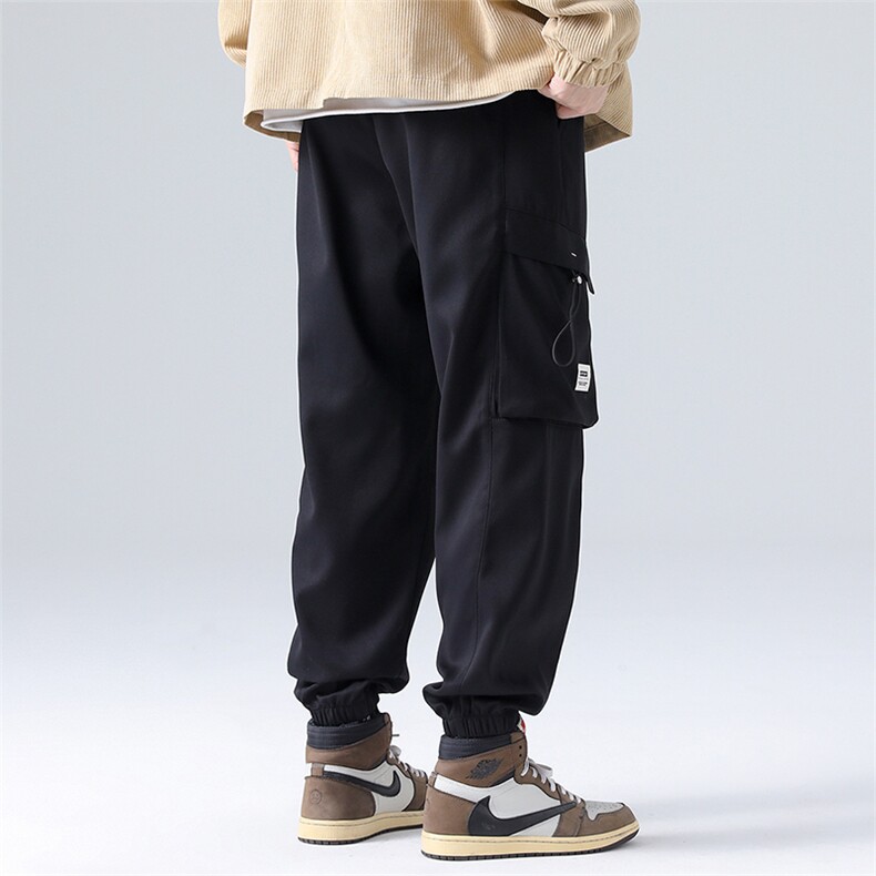 秋季新款卫裤休闲裤无影墙弹力束脚裤工装裤K8530-P55控89,男装休闲裤,星座717