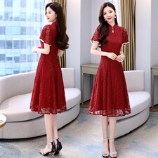 2022夏季新款新娘敬酒服气质连衣裙，女装连衣裙，金典明美