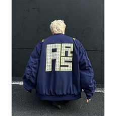 美式字母绣花棒球服棉夹克男女潮宽松情侣飞行棉服MY0891-P80，男装棉衣，星座308B-1