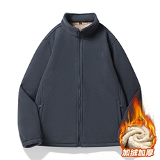 直播中老年秋季新款340克开衫重磅高品摇粒绒8999加绒-P55，男装卫衣，星座217-4